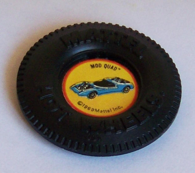 Mattel Hot Wheels Mod Quad button front