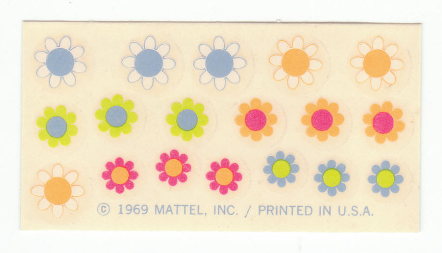 Mattel Hot Wheels Sand Crab 1970 decals