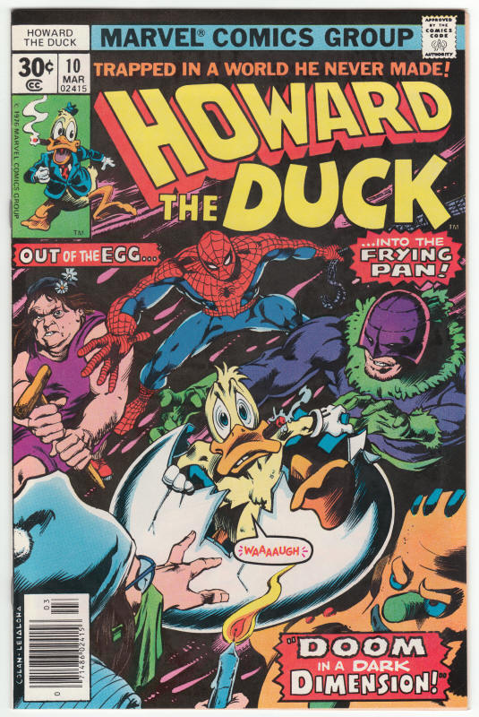 Howard The Duck #10 front cover