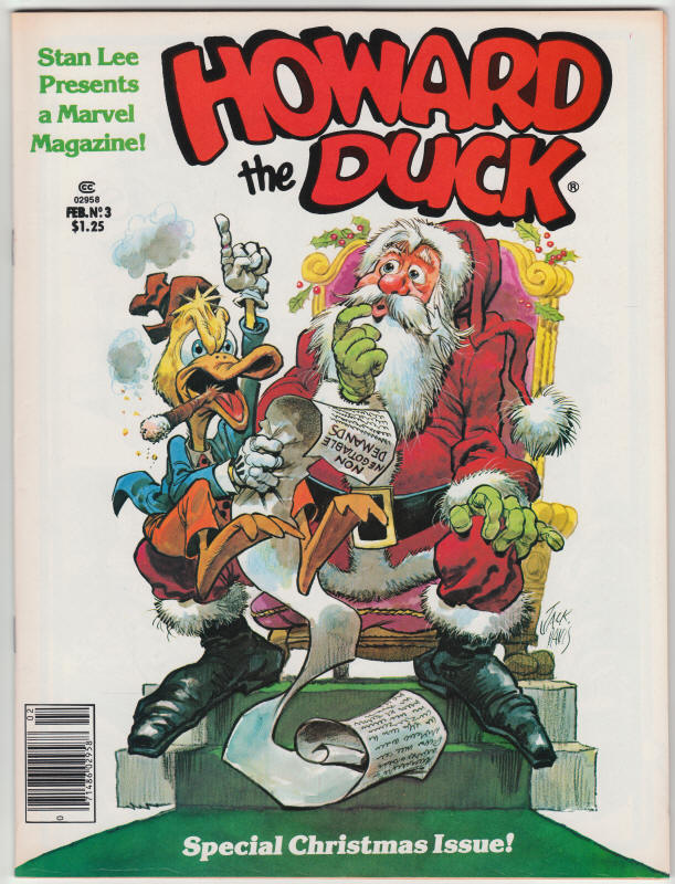 Howard The Duck Magazine #3 front cover