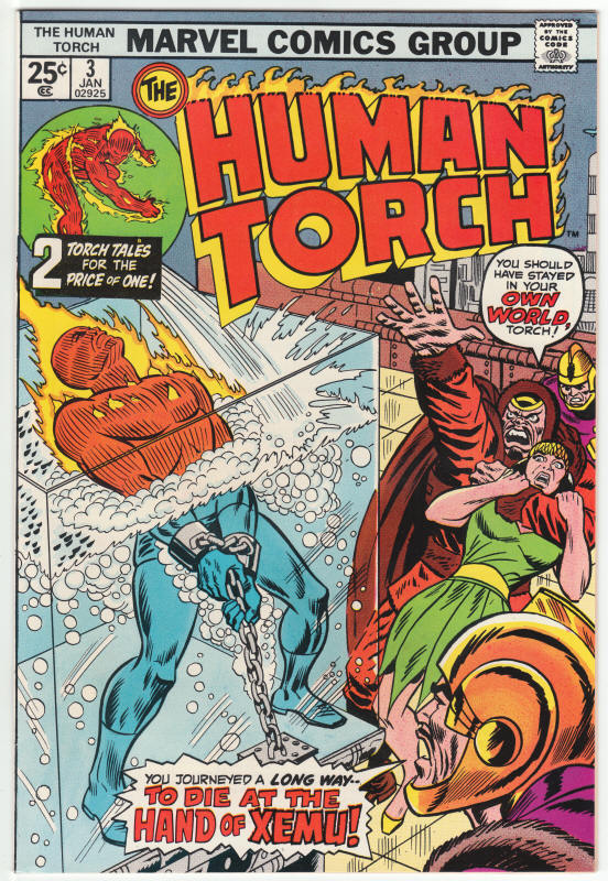 The Human Torch #3 front cover