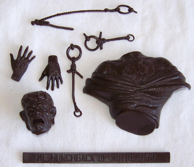 Aurora Hunchback Of Notre Dame Model spare parts