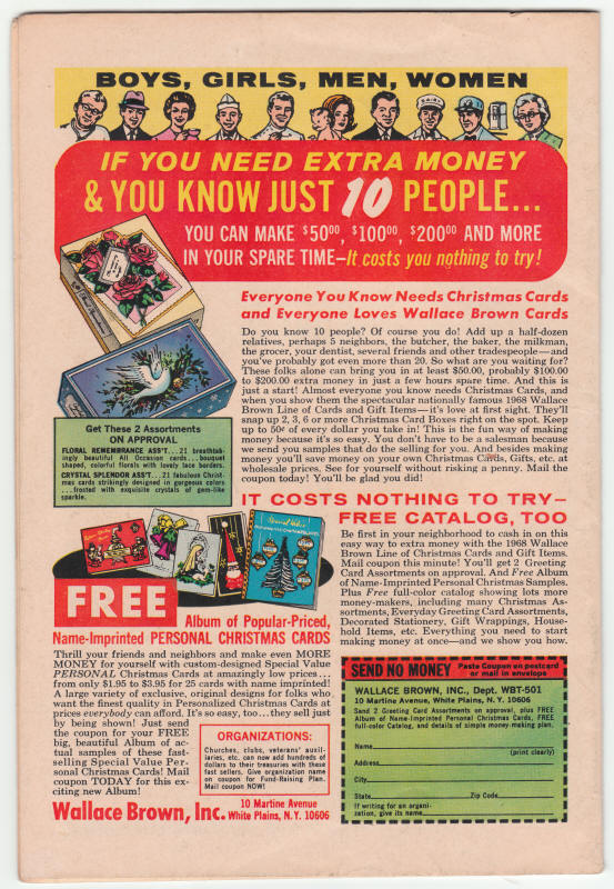 Incredible Hulk #107 back cover