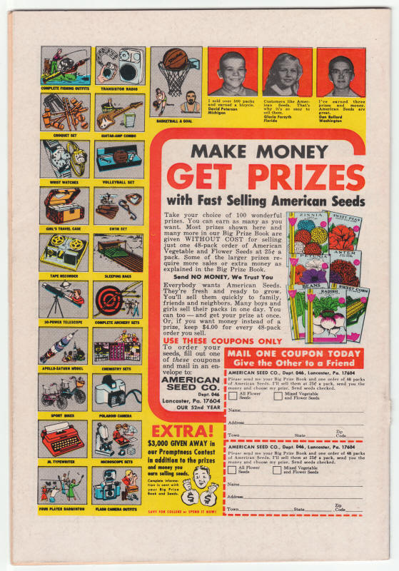 Incredible Hulk #128 back cover