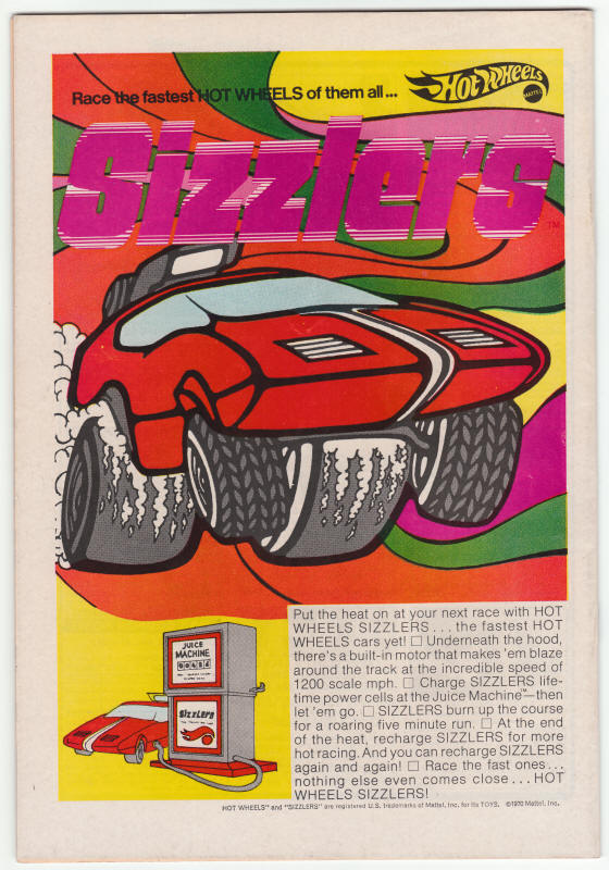 Incredible Hulk #135 back cover