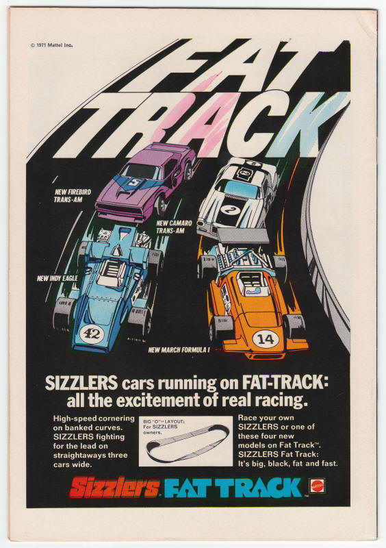 Incredible Hulk #148 back cover