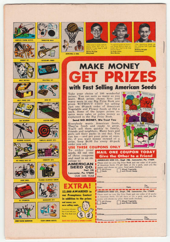 Incredible Hulk #151 back cover