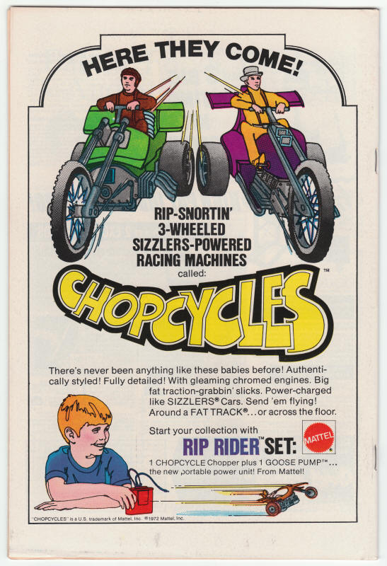 Incredible Hulk #160 back cover