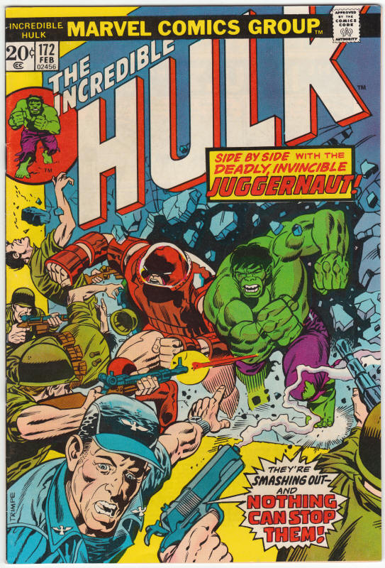 Incredible Hulk #172 front cover