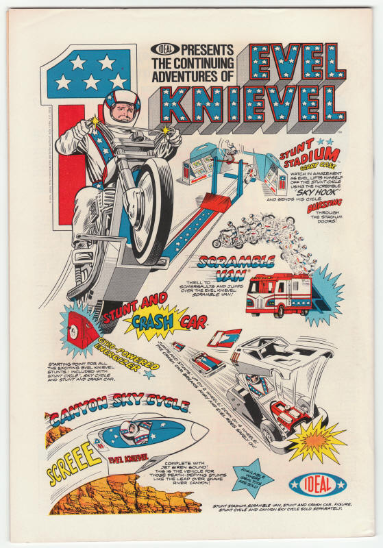 Incredible Hulk #184 back cover