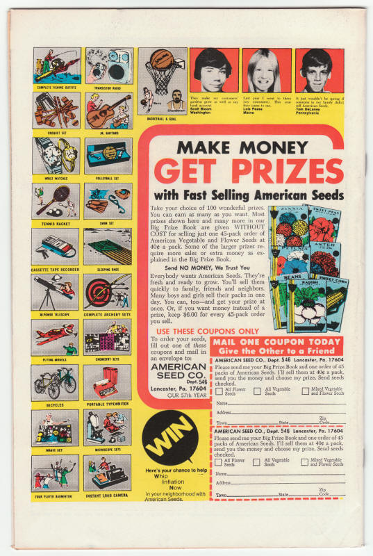 Incredible Hulk #188 back cover