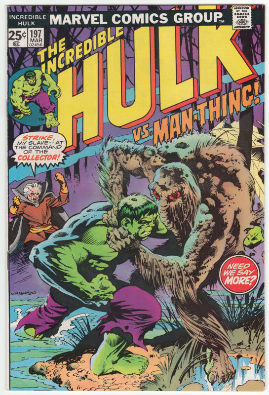 Incredible Hulk #197 F- front cover