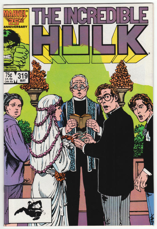Incredible Hulk #319 front cover