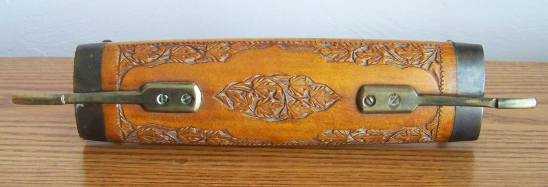 Carving Set India Brass Wood