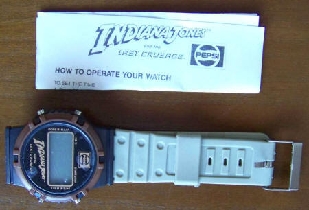 Indiana Jones And The Last Crusade Digital Watch