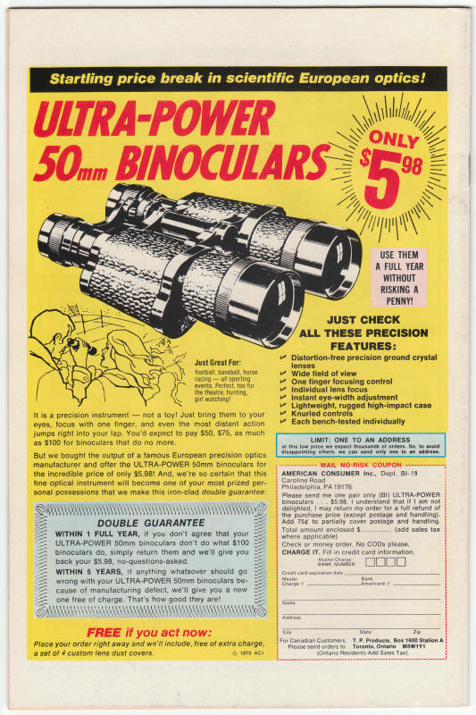 The Inhumans #1 back cover