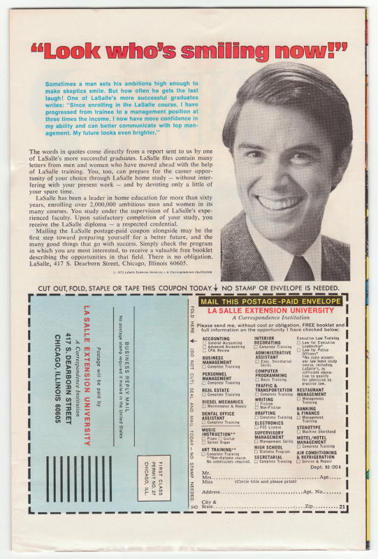 The Inhumans #8 back cover