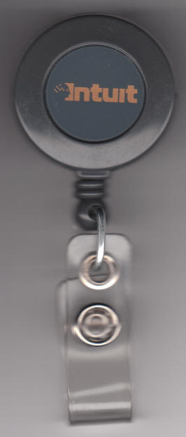 Intuit Retractable Badge Holder