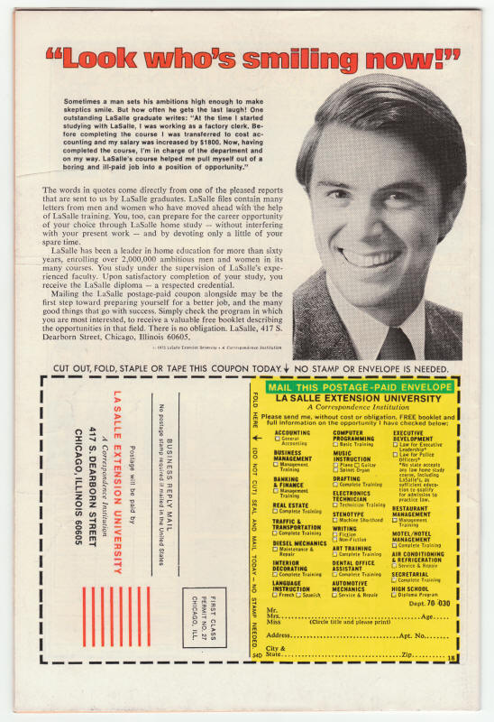 Iron Fist #2 back cover