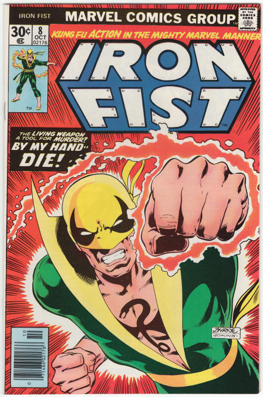 Iron Fist #8 front cover