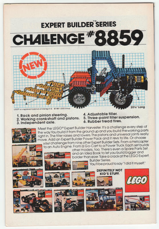 Iron Man #153 back cover