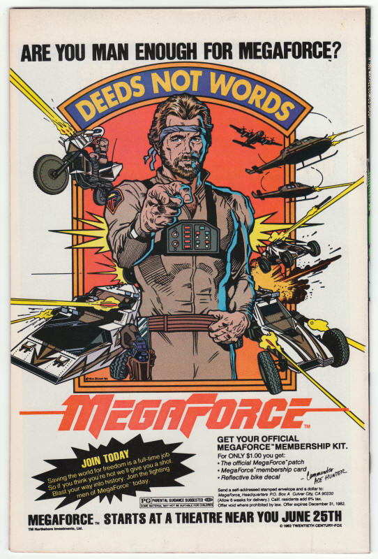 Iron Man #162 back cover