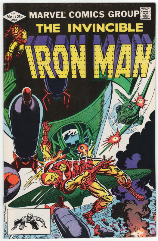 Iron Man #162 front cover