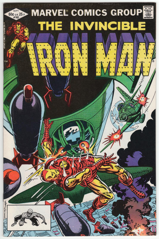 Iron Man #162 front cover