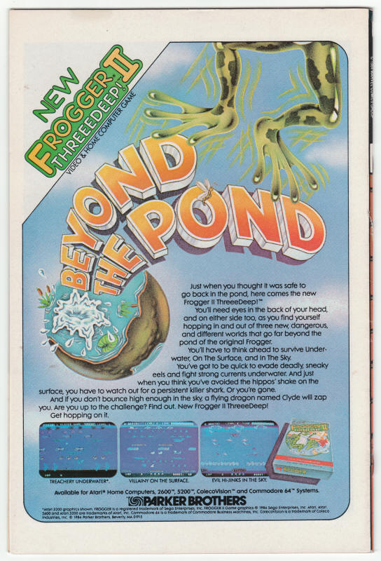 Iron Man #189 back cover