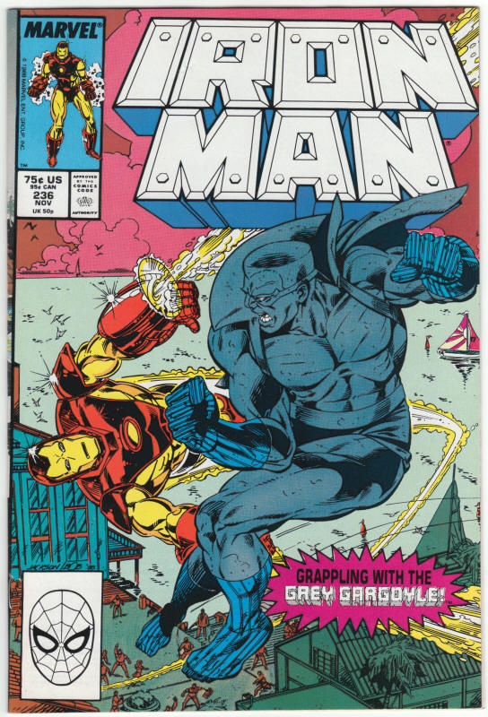 Iron Man #236 front cover
