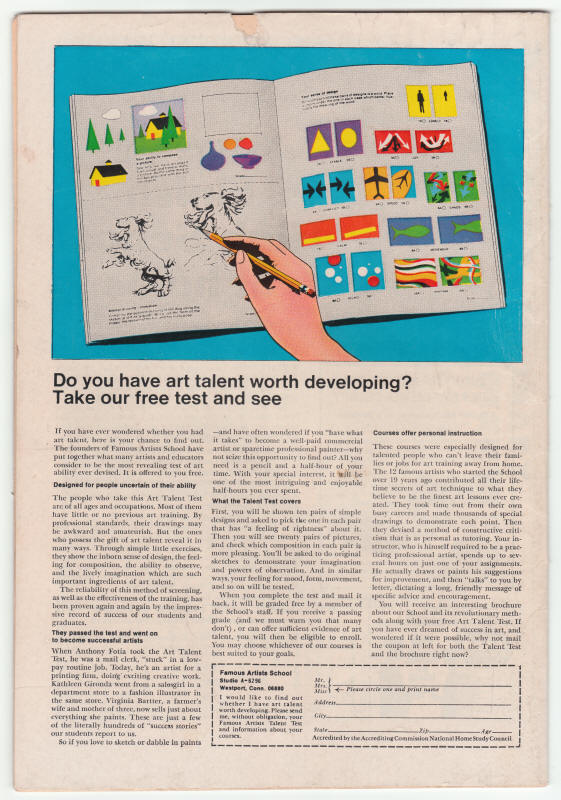 Iron Man #24 back cover