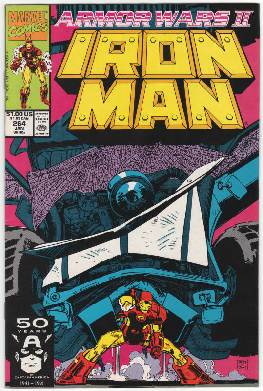 Iron Man #264 front cover