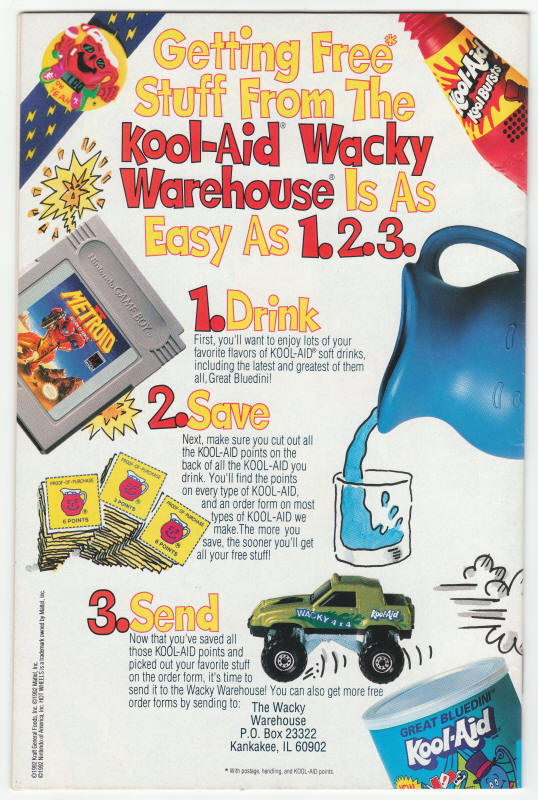 Iron Man #285 back cover