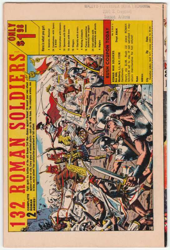 Iron Man #3 back cover