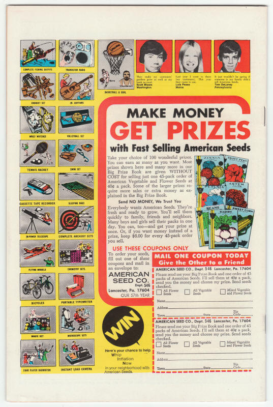 Iron Man #75 back cover