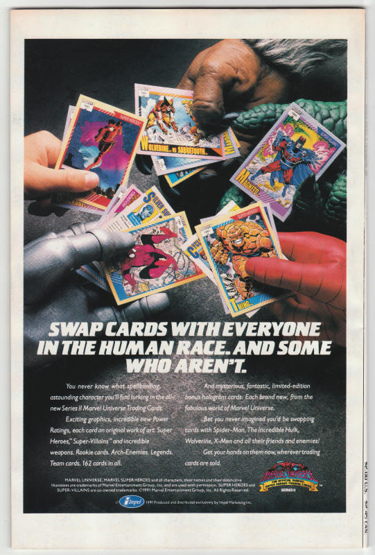 Iron Man Annual #12 back cover