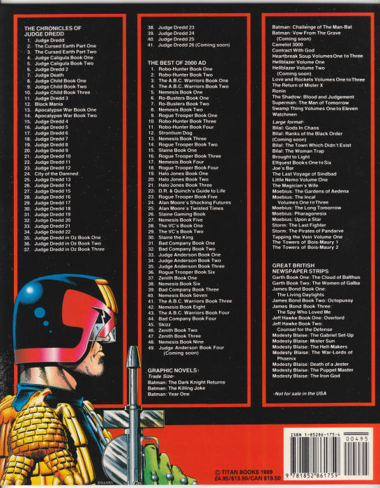 James Bond The Spy Who Loved Me back cover