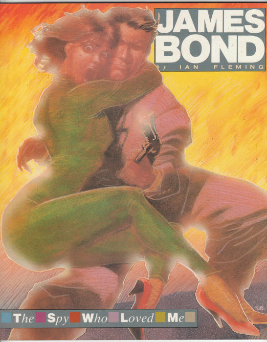 James Bond The Spy Who Loved Me front cover
