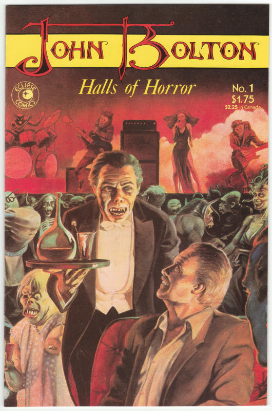 John Bolton's Halls Of Horror #1 front cover