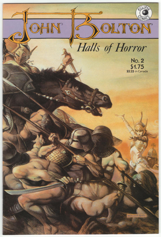 John Bolton's Halls Of Horror #2 front cover