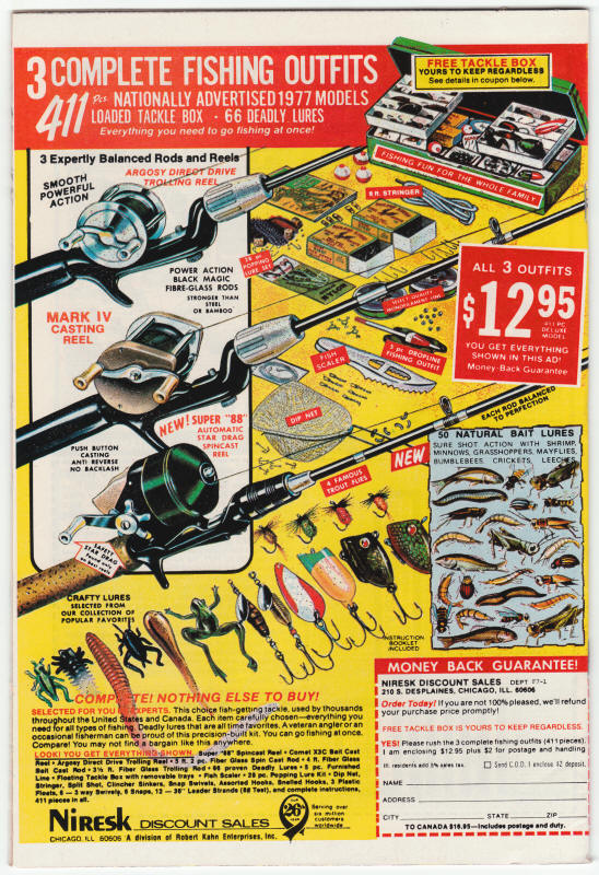 John Carter Warlord Of Mars #1 VF/NM- back cover