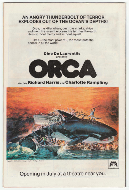 John Carter Warlord Of Mars #5 back cover