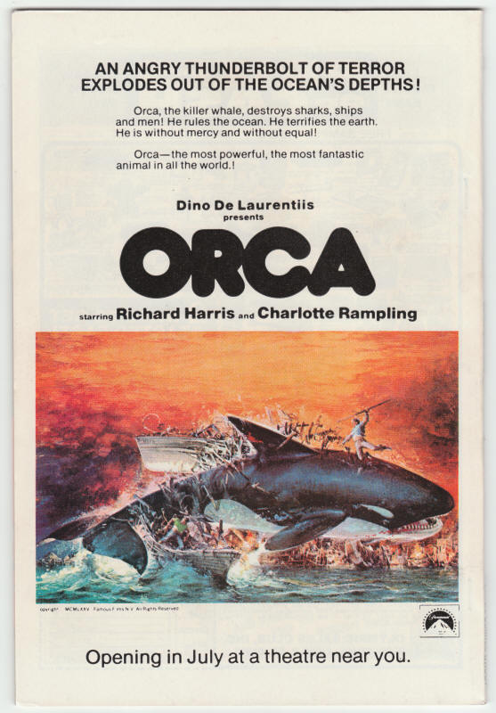 John Carter Warlord Of Mars Annual #1 back cover