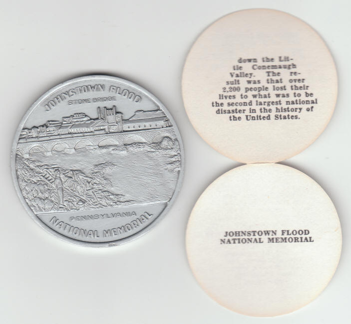 Johnstown Flood National Memorial Souvenir Round