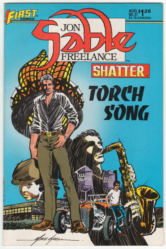 Jon Sable Freelance #27 front cover