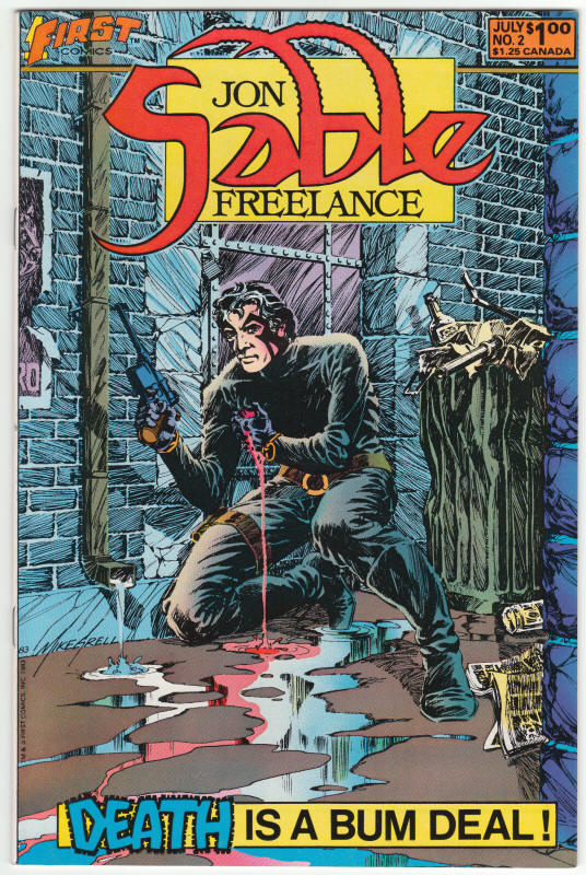 Jon Sable Freelance #2 front cover