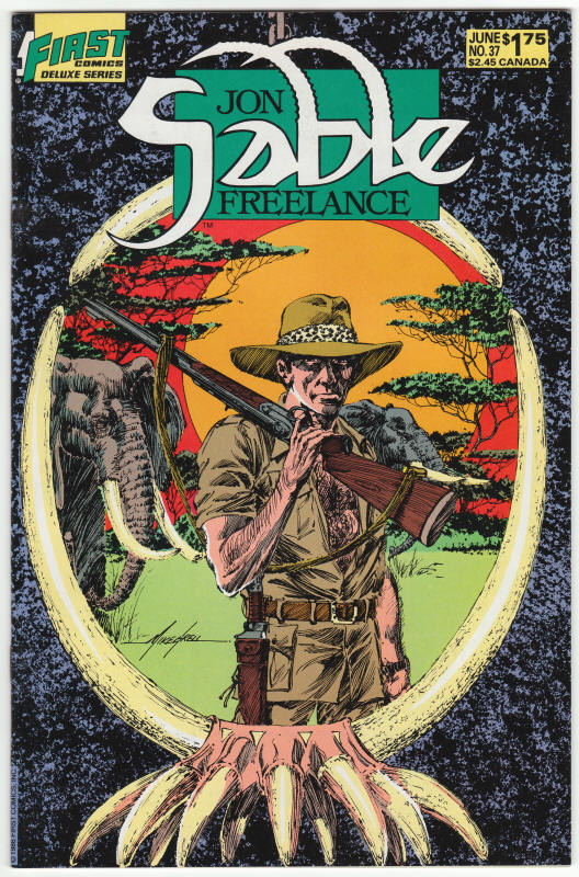 Jon Sable Freelance #37 front cover
