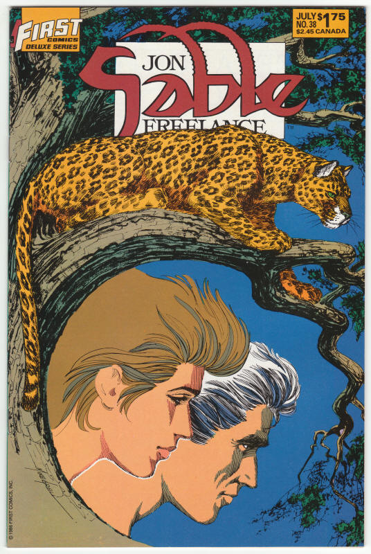 Jon Sable Freelance #38 front cover