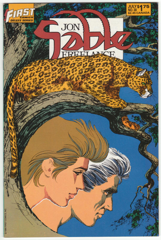 Jon Sable Freelance #38 front cover