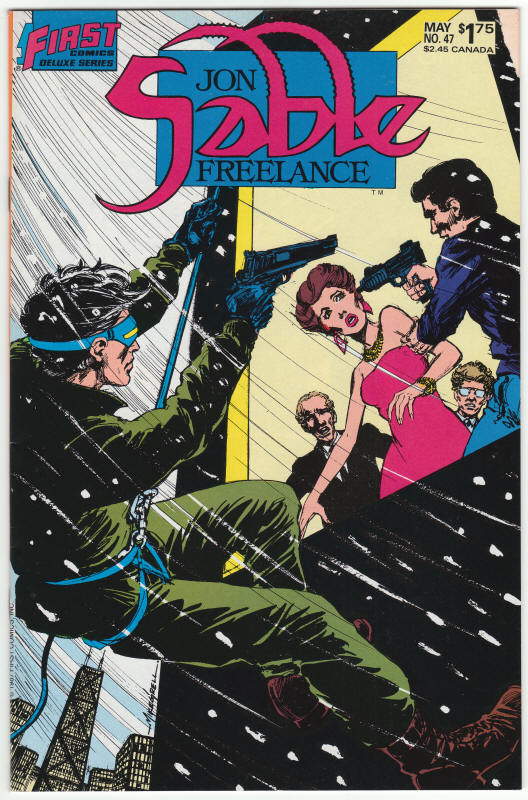 Jon Sable Freelance #47 front cover